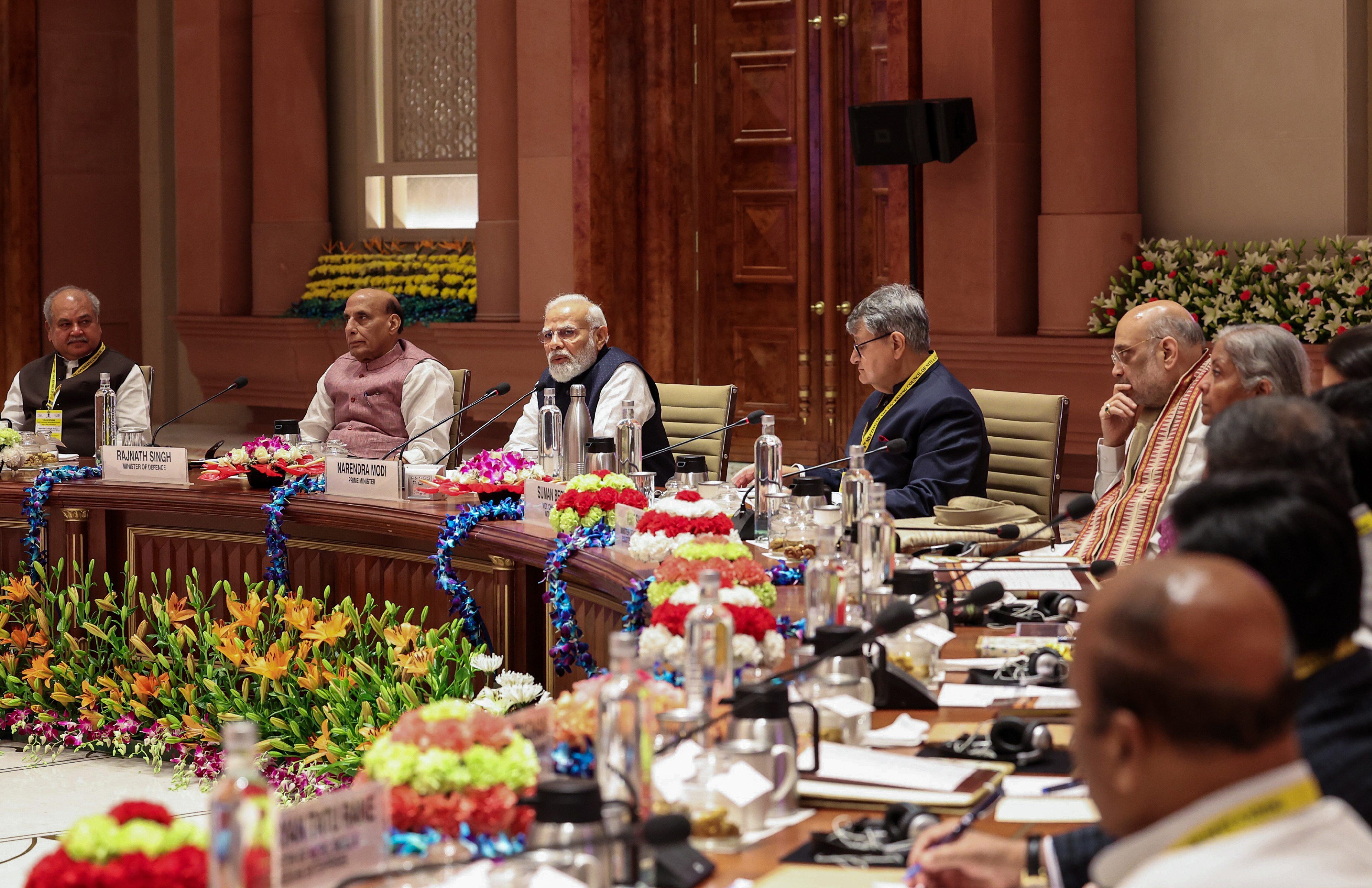 नीति आयोगस्य सभायां पीएम मोदी अवदत्-२०४७ तमे वर्षे विकसितं भारतं प्रत्येकस्य भारतीयस्य महत्त्वाकांक्षा अस्ति