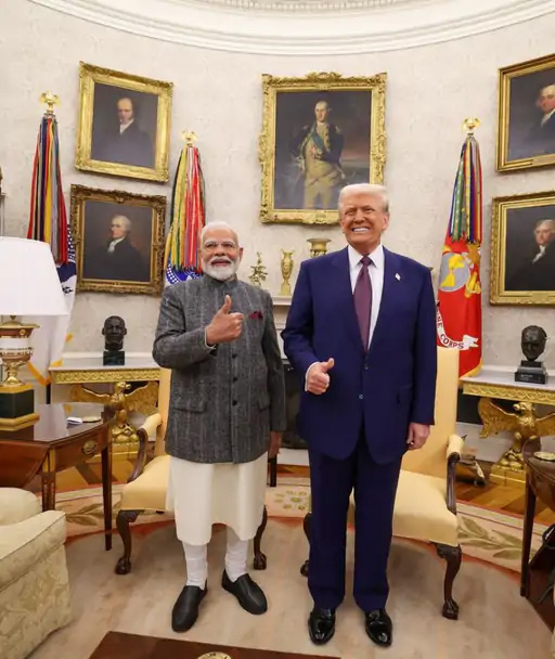 ट्रम्पः अवदत्-भारतेन सह व्यापारसौदाः शीघ्रमेव अपेक्षिताः-शुल्काः अपि न्यूनाः भविष्यन्ति, भारतस्य आग्रहः-शुल्कं १०प्रतिशतं वा न्यूनं वा भवेत्
