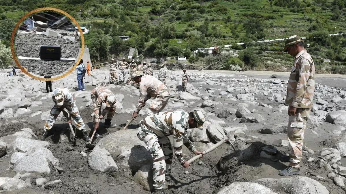 धाराली आपदा-अवकरे २० स्थानेषु जीवनस्य चिह्नानि प्राप्तानि, उद्धाररडारस्य उपयोगः; यन्त्राणां स्थाने हस्तेन क्रियमाणं खननम्
