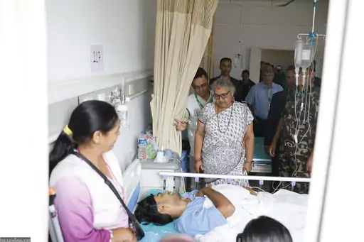 नेपाल हिंसायां मृतकानां शहीदः इति कथयिष्यते-अन्तरिमः पीएम उक्तवान्-पीडितानां कृते १० लक्षं क्षतिपूर्तिः दीयते; मृतकानां संख्या ७२ यावत् वर्धते