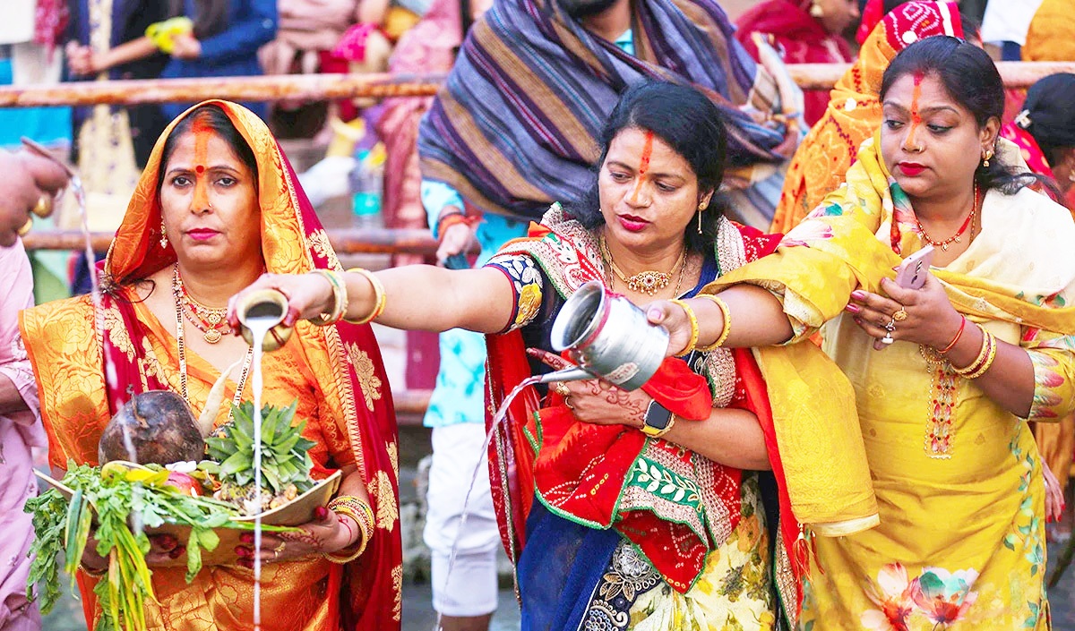 छठव्रतस्य बृहत्तमः सन्देशः प्रकृतेः मनुष्याणां च सामञ्जस्यम् अस्ति