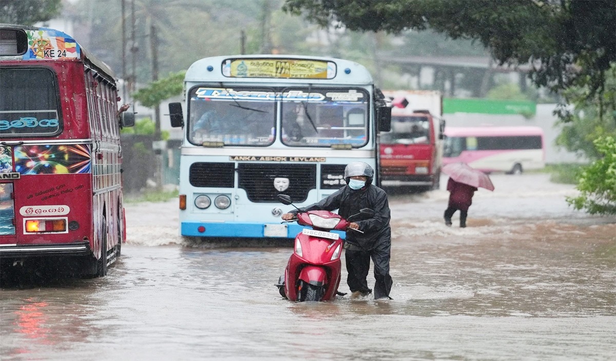 तमिलनाडुप्रदेशे वर्षा पुडुचेरी विश्वविद्यालयः परीक्षां स्थगयति; श्रीलज्रदेशे १२३ जनाः मृताः, २०० भारतीयाः अवरुद्धा: