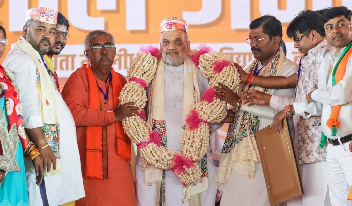 अमितशाहस्य राहुलगान्धी इत्यस्य उपरि कटाक्ष:, प्रत्येकं घुसपैठिनं बिहारात् बहिः क्षिप्तं भविष्यति इति उक्तवान्