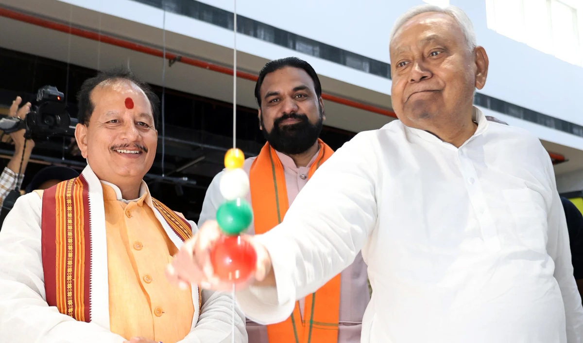 सम्राट चौधरी विजयसिन्हा च बिहारस्य उपमुख्यमन्त्रीरूपेण निरन्तरं भविष्यतः, इति भाजपा विधानमण्डलपक्षस्य बैठक्यां अनुमोदितम्