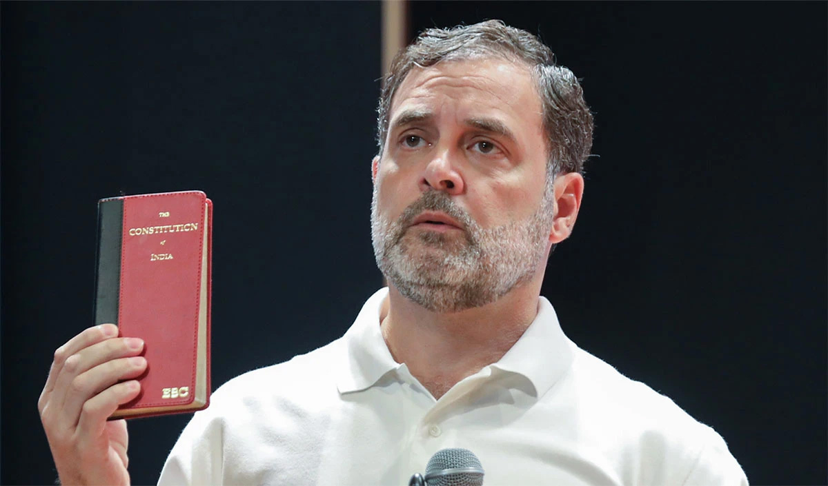 राहुलस्य पत्रकारसम्मेलनं बिहारे पराजयस्य सज्जता अस्ति