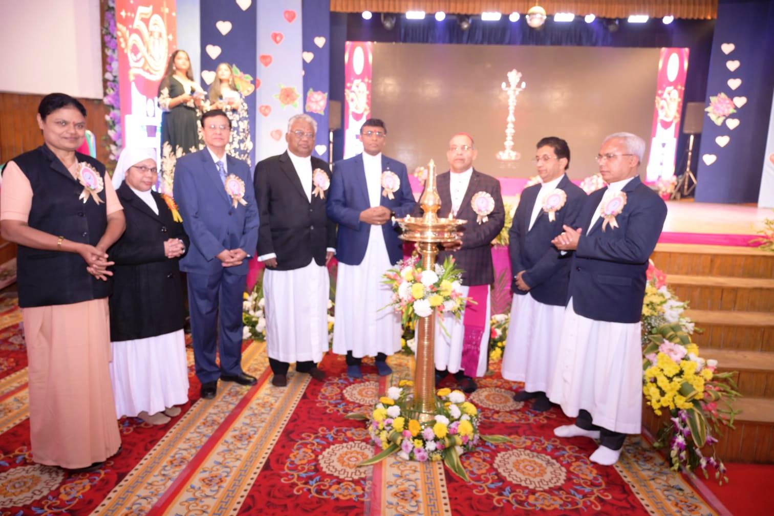 नाजरेथ-अस्पताले द्वितीयदिवसस्य उत्सवेन स्वर्णजयन्तीं मन्यतेस्म