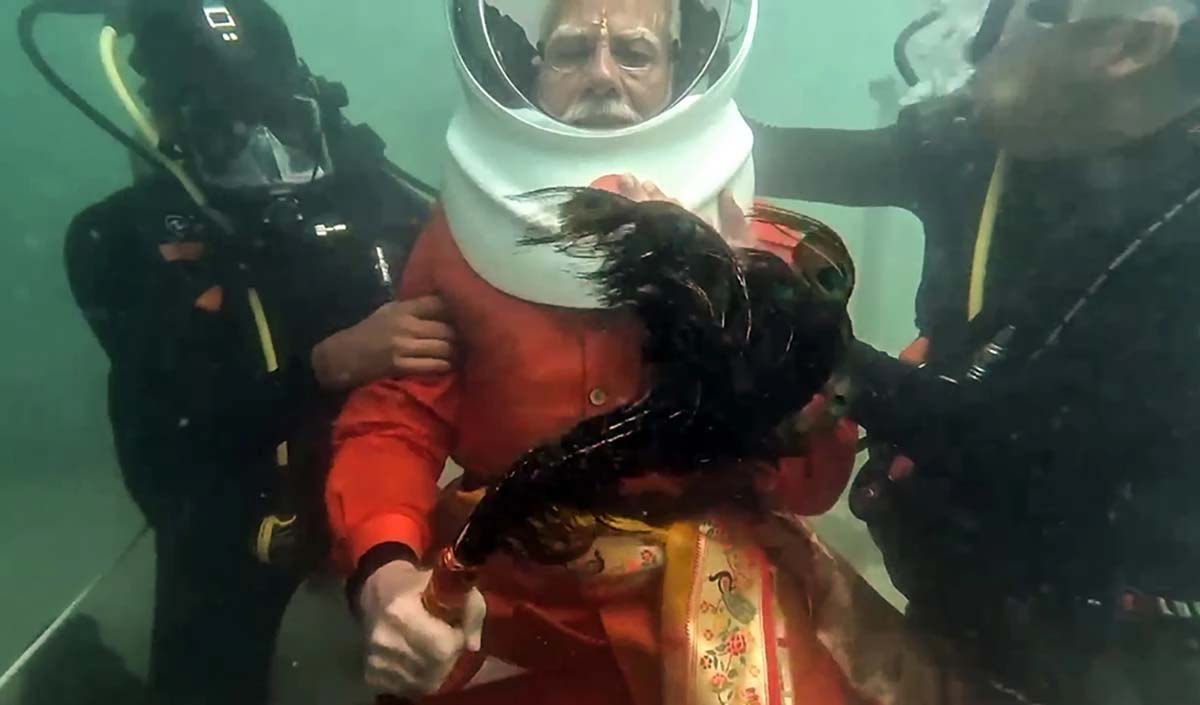 भगवत: श्रीकृष्णस्य द्वारकापुरी काल्पनिकं न अपितु वास्तविकता अस्ति, समुद्रस्य स्थलस्य च गभीरतायां गभीरं गत्वा प्रमाणं एएसआई बहिः आनयिष्यति